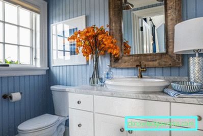 Bagno dipinto - saggiare con saggezza (77 foto di idee di design)