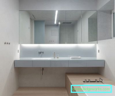 Foto: una combinazione di rosa e blu riempirà il tuo bagno di freschezza.
