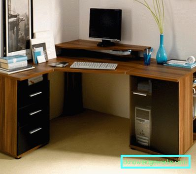 Scrivania angolare - 105 combinazioni di foto all'interno