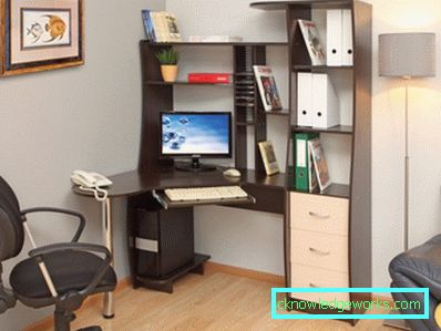 Scrivania angolare - 105 combinazioni di foto all'interno