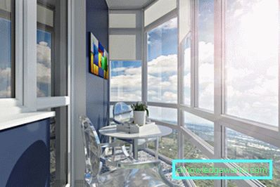 111 Balcone in vetro colorato: come sembra