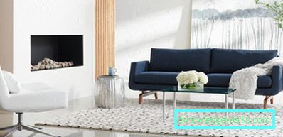 Divano in pelle all'interno - 100 opzioni di design fotografico