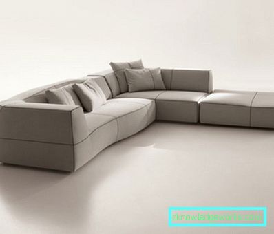 Divano in pelle all'interno - 100 opzioni di design fotografico