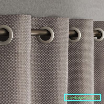 Tende occhielli - Come realizzare un design elegante e accogliente (105 foto)