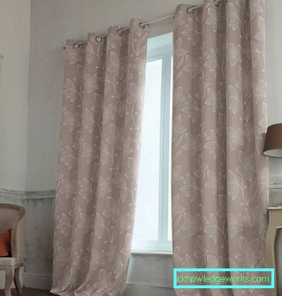 Tende occhielli - Come realizzare un design elegante e accogliente (105 foto)