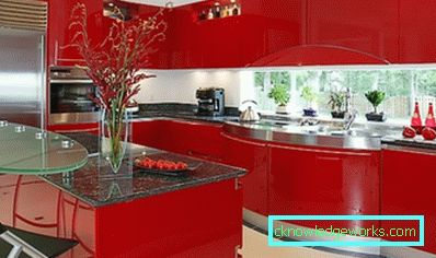53-Cucina design rosso (foto)