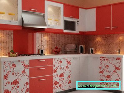 53-Cucina design rosso (foto)