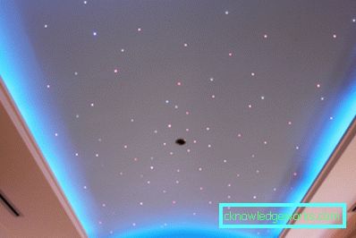 Foto: soffitto che imita un cielo stellato