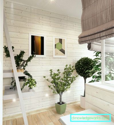 Little Loggia - 84 foto del nuovo bellissimo design negli interni