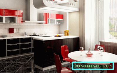 53-Cucina design rosso (foto)
