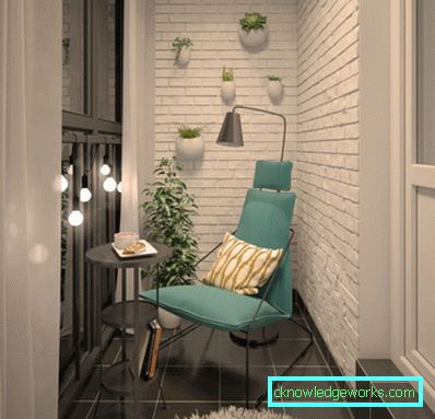 Muri di mattoni sul balcone - 77 foto di idee e opzioni di decorazione