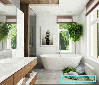 Bagno design 3 quadrati. - 64 foto di un bellissimo interno nello stile del minimalismo