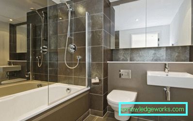 Bagno design 3 quadrati. - 64 foto di un bellissimo interno nello stile del minimalismo