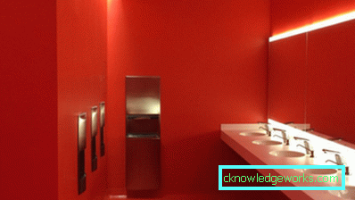 Bagno rosso: 91 foto di idee di design sorprendentemente luminose
