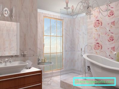 Piastrellatura del bagno: 54 idee fotografiche per la creazione di uno sfondo di designer