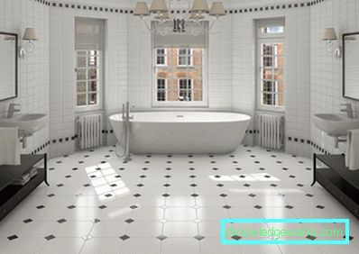 Piastrellatura del bagno: 54 idee fotografiche per la creazione di uno sfondo di designer