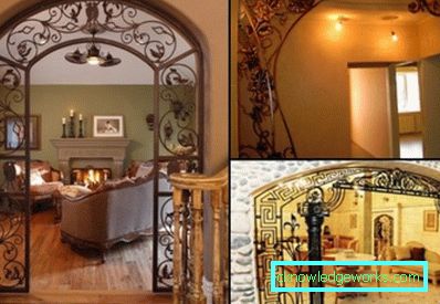 Arch design nel corridoio - foto di soluzioni non standard Arch design nel corridoio - foto di soluzioni non standard