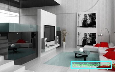 140-Interior design di una casa privata