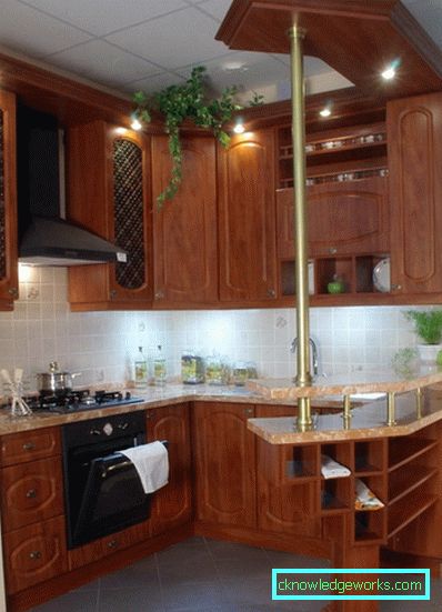 Design cucina-soggiorno di 18 metri quadrati. m Design cucina-soggiorno di 18 metri quadrati. m