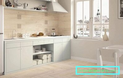 Area design cucina di 8 metri quadrati. metri con frigo Area design cucina di 8 metri quadrati. metri con frigo