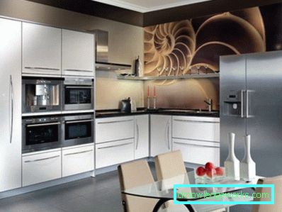 Design della cucina 8 metri quadrati - 130 idee fotografiche Design della cucina 8 metri quadrati - 130 idee fotografiche