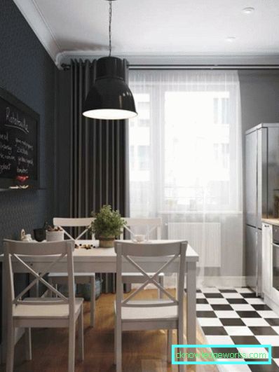 Design della cucina 8 metri quadrati - 130 idee fotografiche 402-Cucina design 8 metri quadrati 130 foto