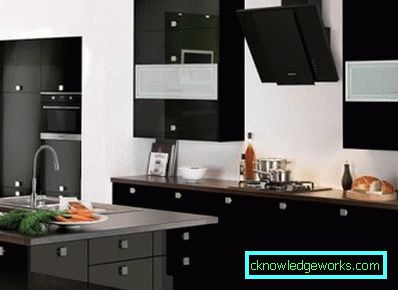 Design cucina soggiorno con zonizzazione - foto interna