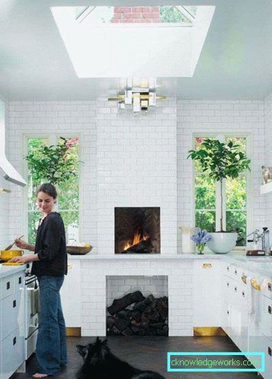 Design della cucina con una finestra - 50 foto interne