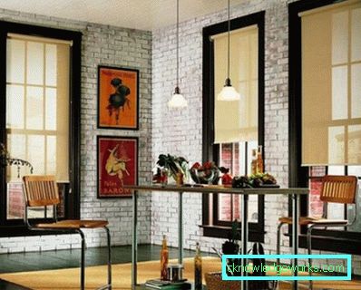 Design della cucina con una finestra - 50 foto interne