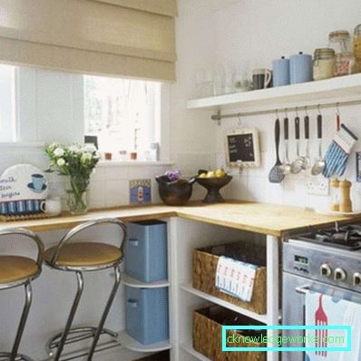 Design della cucina con una finestra - 50 foto interne