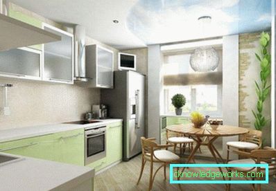 Design della cucina con una finestra - 50 foto interne