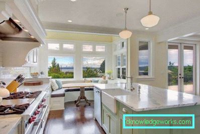 Design della cucina con una finestra - 50 foto interne