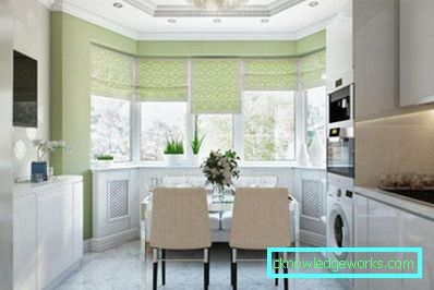 Design della cucina con una finestra - 50 foto interne