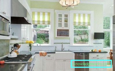 Design della cucina con una finestra - 50 foto interne
