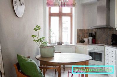 Design della cucina combinato con il soggiorno