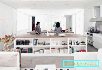 Design della cucina in una casa privata