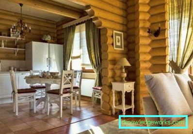 Design della cucina in una casa privata