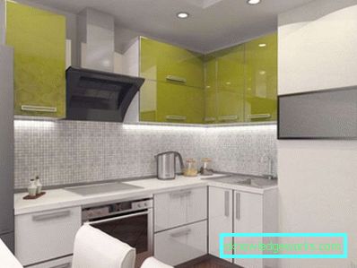Design della cucina in un monolocale