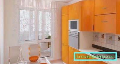 Design della cucina in un monolocale