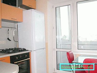 Design della cucina in un monolocale