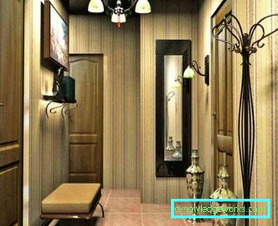 Progettazione di un corridoio quadrato nell'appartamento - foto reali Progettazione di un corridoio quadrato nell'appartamento - foto reali