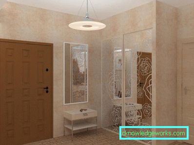 Progettazione di un corridoio quadrato nell'appartamento - foto reali Progettazione di un corridoio quadrato nell'appartamento - foto reali