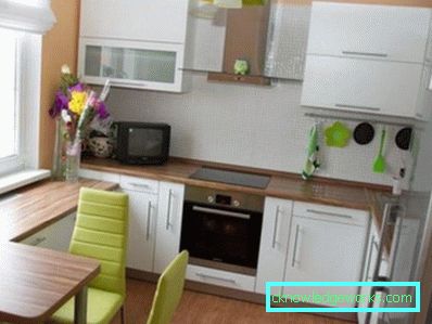 Progettare una piccola cucina di 5 metri quadrati con un frigorifero Progettare una piccola cucina di 5 metri quadrati con un frigorifero