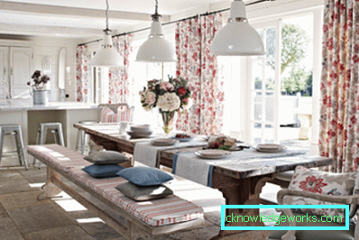Tende di design per la cucina