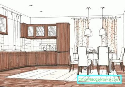 Tende di design per la cucina