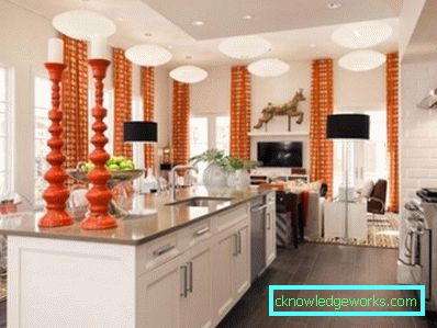 Tende di design per la cucina