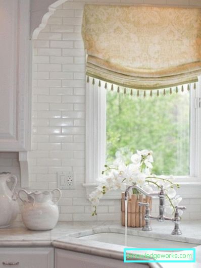 Tende di design per la cucina