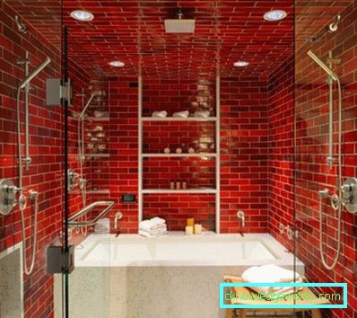 Design del bagno con un piccolo bagno combinato con un bagno nel Krusciov