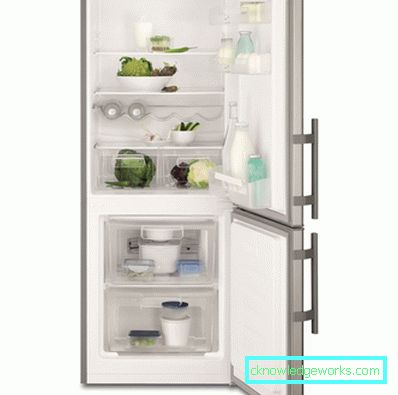 Frigorifero Electrolux a due comparti con sistema No Frost Frigorifero Electrolux a due camere con sistema No Frost