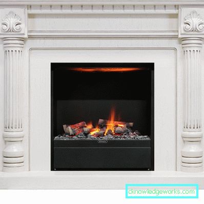 Electrofireplaces per l'appartamento
